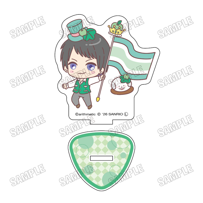 DYNAMIC CHORD×サンリオキャラクターズ_ミニキャラアクリルスタンド15 UK×かしわんこもち