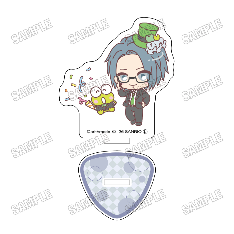 DYNAMIC CHORD×サンリオキャラクターズ_ミニキャラアクリルスタンド16 Kuro×けろけろけろっぴ