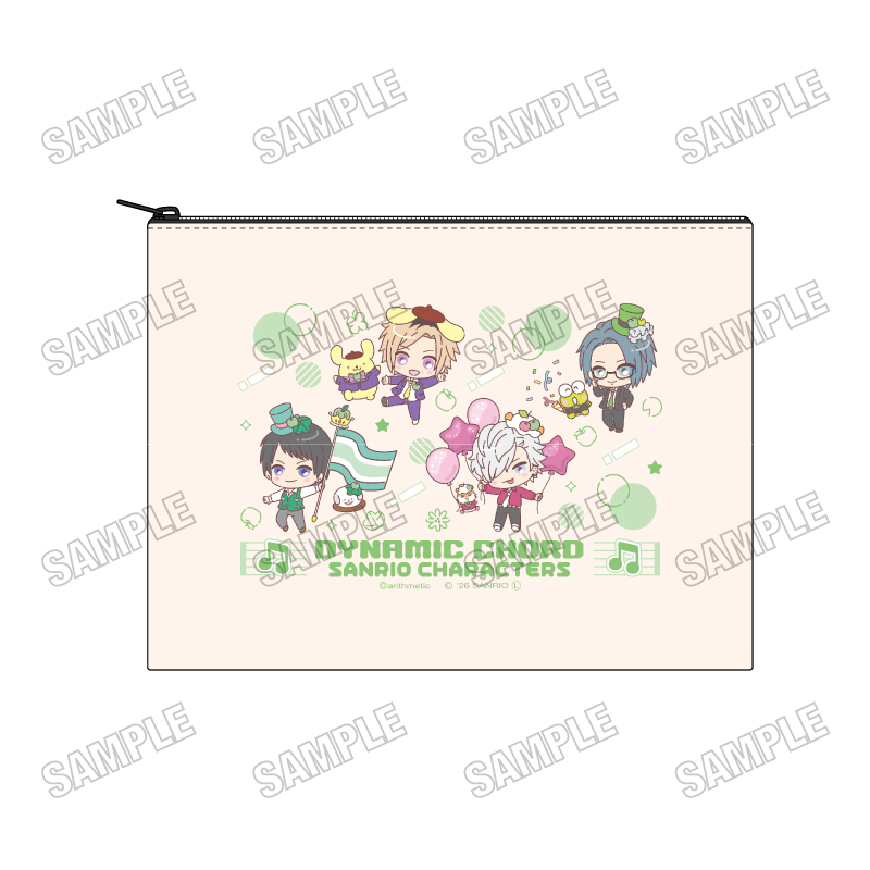 DYNAMIC CHORD×サンリオキャラクターズ_ミニキャラポーチ4 apple-polisher