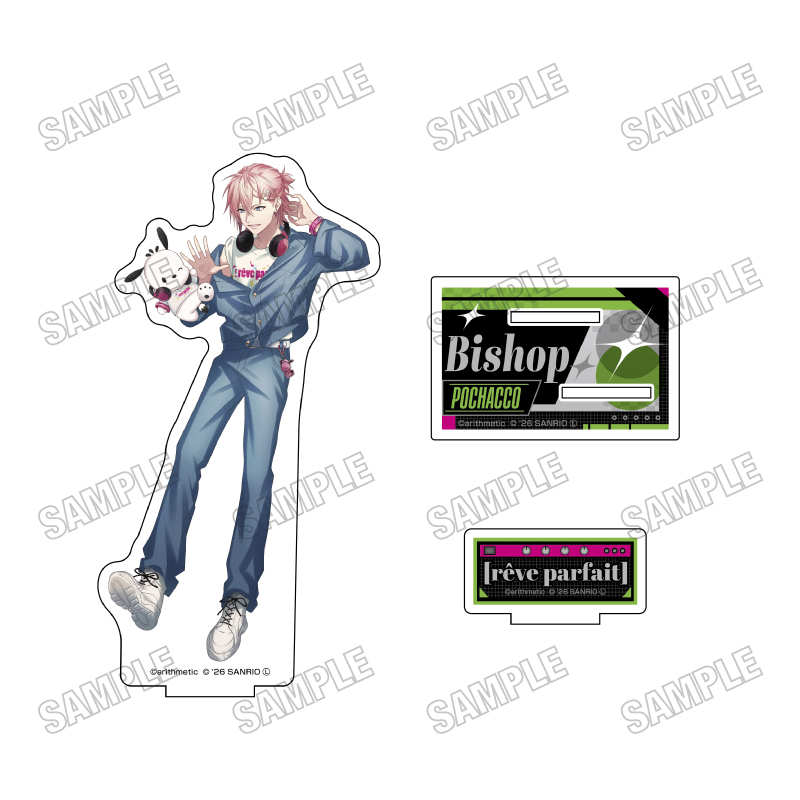 DYNAMIC CHORD×サンリオキャラクターズ_BIGアクリルスタンド2 Bishop×ポチャッコ