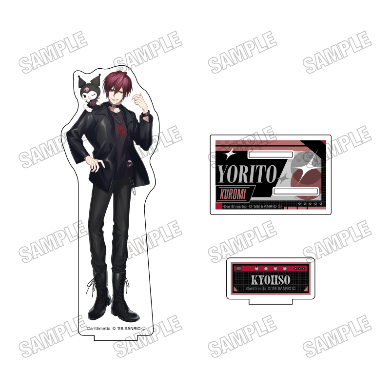 DYNAMIC CHORD×サンリオキャラクターズ_BIGアクリルスタンド9 YORITO×クロミ