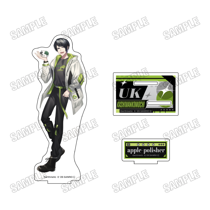 DYNAMIC CHORD×サンリオキャラクターズ_BIGアクリルスタンド15 UK×かしわんこもち