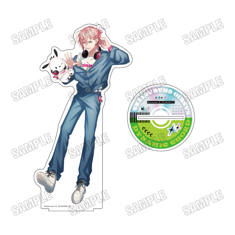 DYNAMIC CHORD×サンリオキャラクターズ_BIGアクリルスタンドLL2 Bishop×ポチャッコ