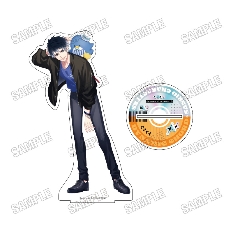 DYNAMIC CHORD×サンリオキャラクターズ_BIGアクリルスタンドLL7 結崎芹×タキシードサム