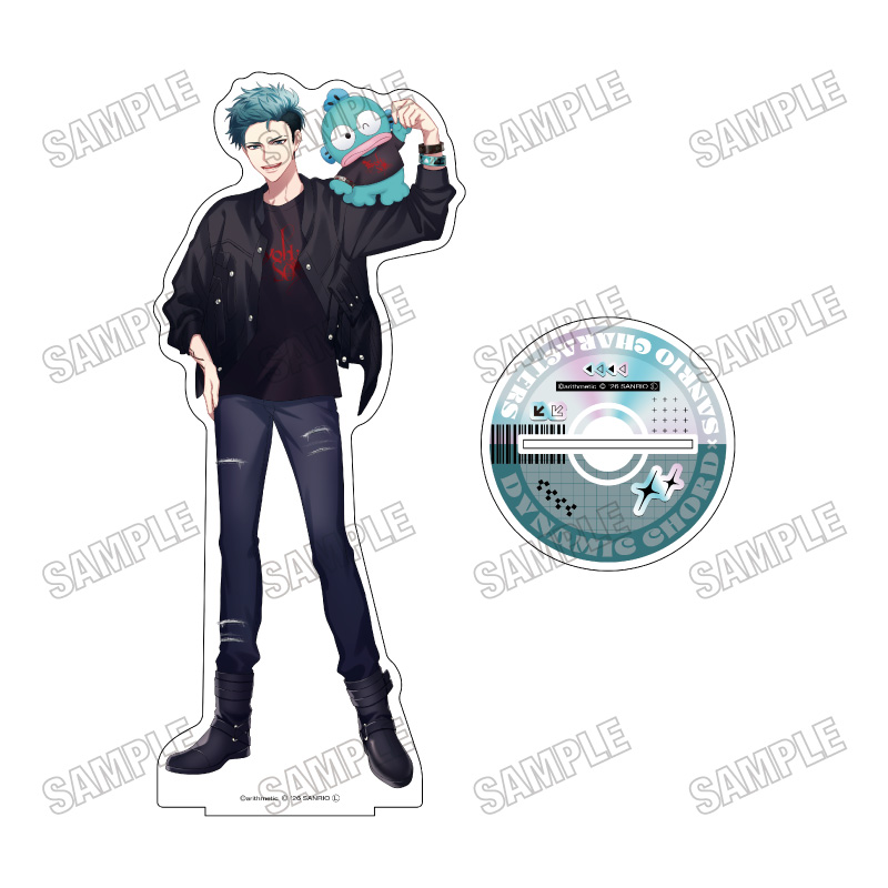 DYNAMIC CHORD×サンリオキャラクターズ_BIGアクリルスタンドLL12 SHINOMUNE×ハンギョドン