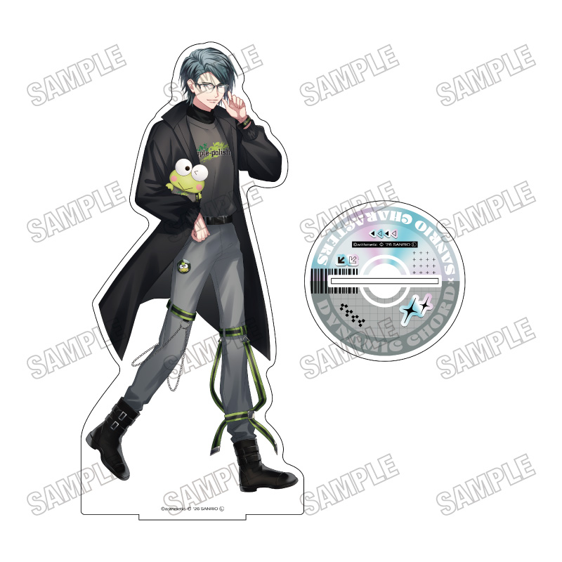 DYNAMIC CHORD×サンリオキャラクターズ_BIGアクリルスタンドLL16 Kuro×けろけろけろっぴ