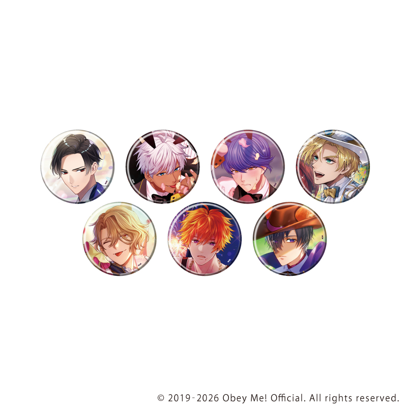 おべいみー 缶バッジ Obey Me! Nightbringer_缶バッジ46/コンプリートセット(全7種)(公式
