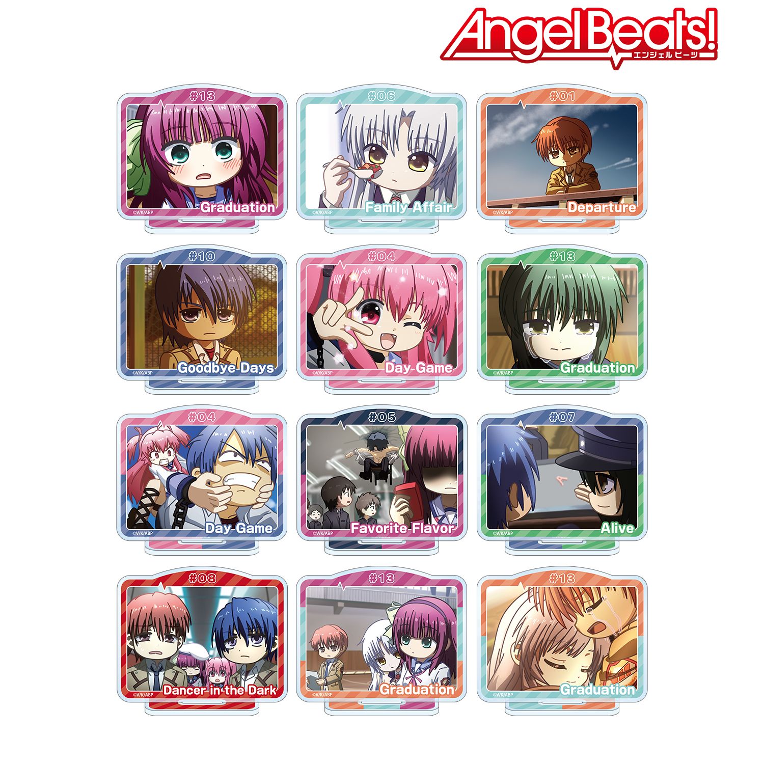 Angel Beats!_トレーディング ゆるコマ アクリルスタンド(単位/コンプリートBOX)【BOX/12個入り】