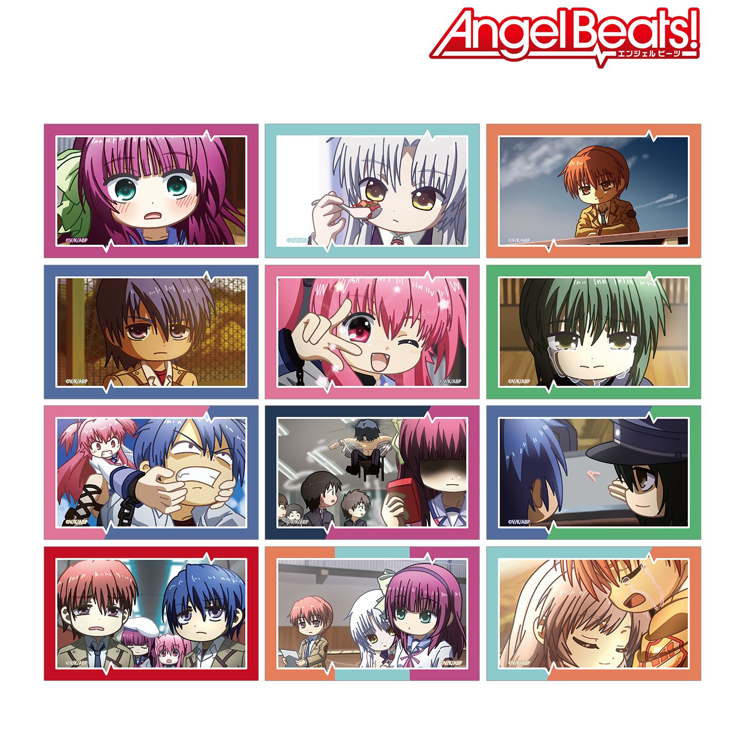 Angel Beats!_トレーディング ゆるコマ イラストカード(単位/コンプリートBOX)【BOX/12個入り】