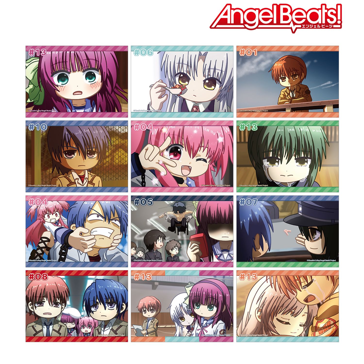Angel Beats!_トレーディング ゆるコマ ブロマイド(単位/コンプリートBOX)【BOX/12個入り】