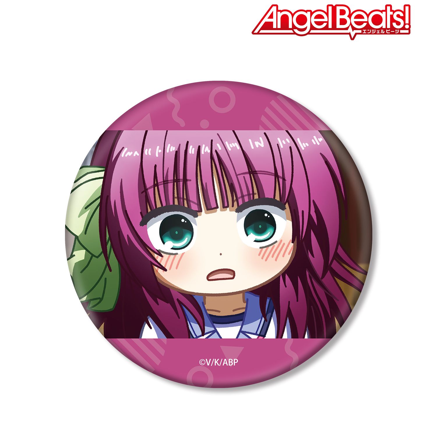 Angel Beats!_仲村ゆり ゆるコマ BIG缶バッジ