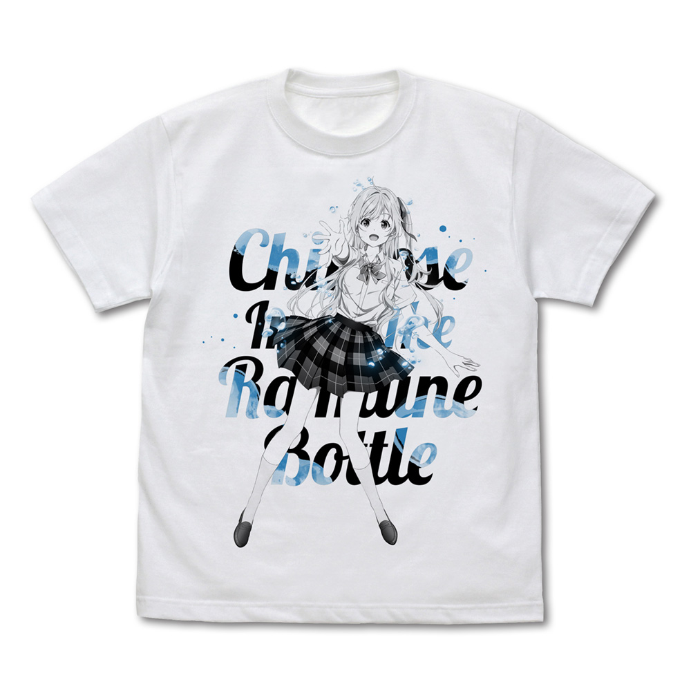 千歳くんはラムネ瓶のなか_Sサイズ_柊夕湖 Tシャツ/WHITE