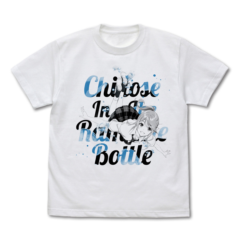 千歳くんはラムネ瓶のなか_Lサイズ_青海陽 Tシャツ/WHITE