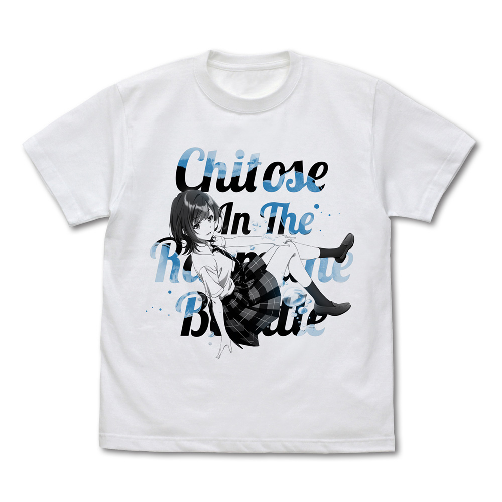 千歳くんはラムネ瓶のなか_Lサイズ_七瀬悠月 Tシャツ/WHITE