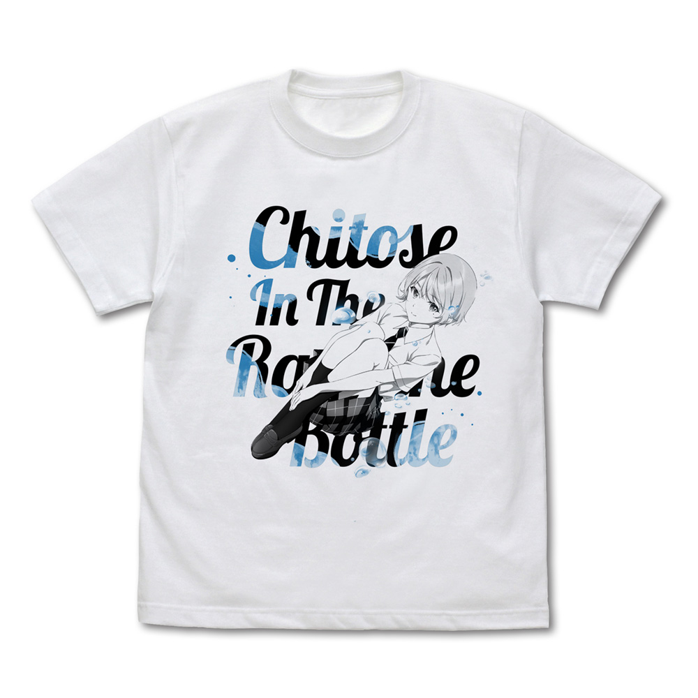 千歳くんはラムネ瓶のなか_Lサイズ_西野明日風 Tシャツ/WHITE