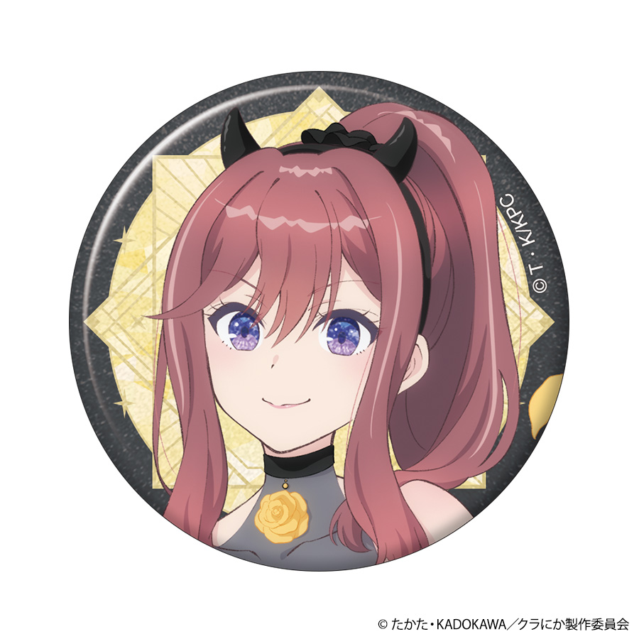 クラスで２番目に可愛い女の子と友だちになった_グリッター缶バッジ／新田新奈
