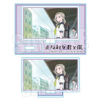 正反対な君と僕 山田 西 miniブロック ポストカード 原画展 マメ色紙 正反対な君と僕_山田・西 petit-sserie ポストカード2枚セット
