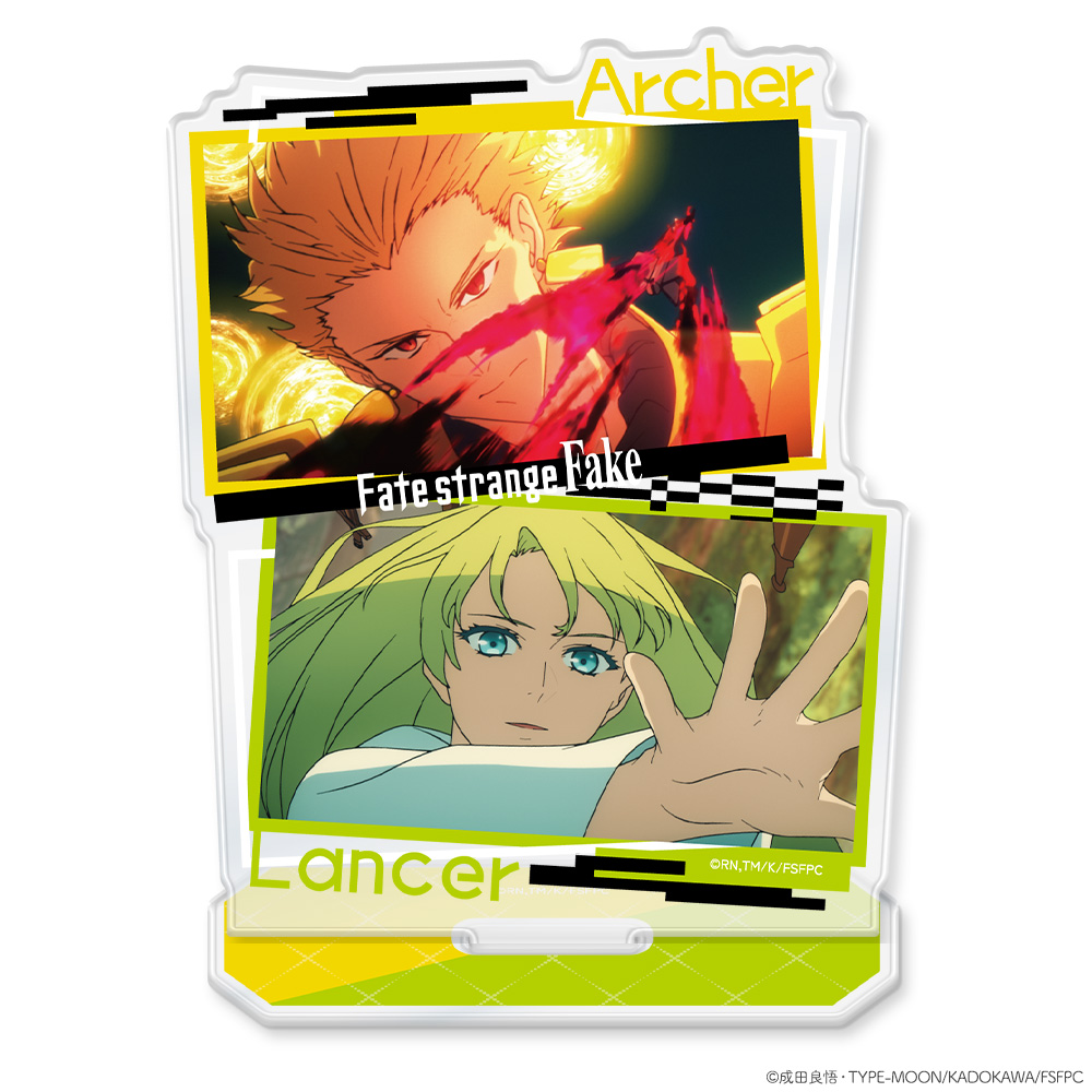 Fate/strange Fake_アクリルキャラスタンド　アーチャー＆ランサー