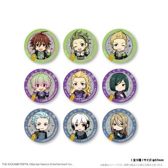 アイドルマスター SideM_GIRAGIRA☆缶バッジ【A】 WPFver.（ランダム9