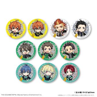 アイドルマスター SideM_グリッター缶バッジ／硲道夫 サマーマーケット
