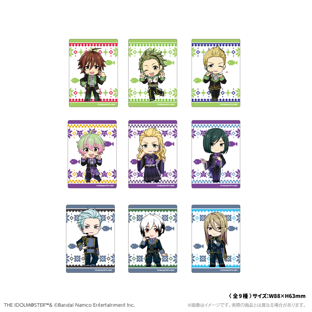 アイドルマスター　グッズ　500個以上　大量まとめ売り アイドルマスター SideM_トレーディングクリアカード WPFver. | j