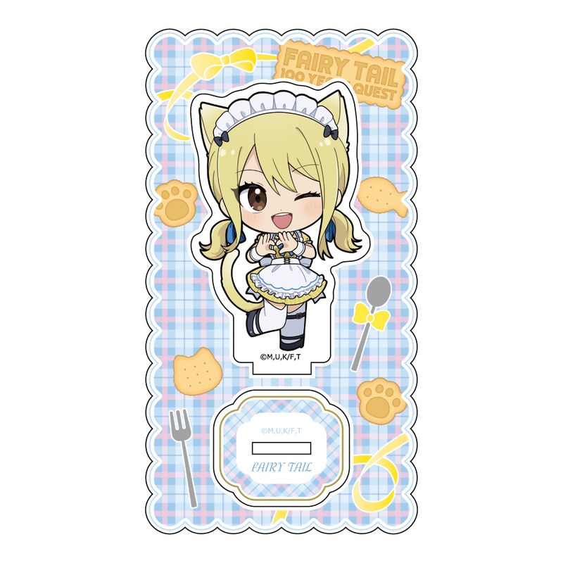 FAIRY TAIL 100年クエスト_アクリルスタンド(ルーシィ/猫耳給仕服
