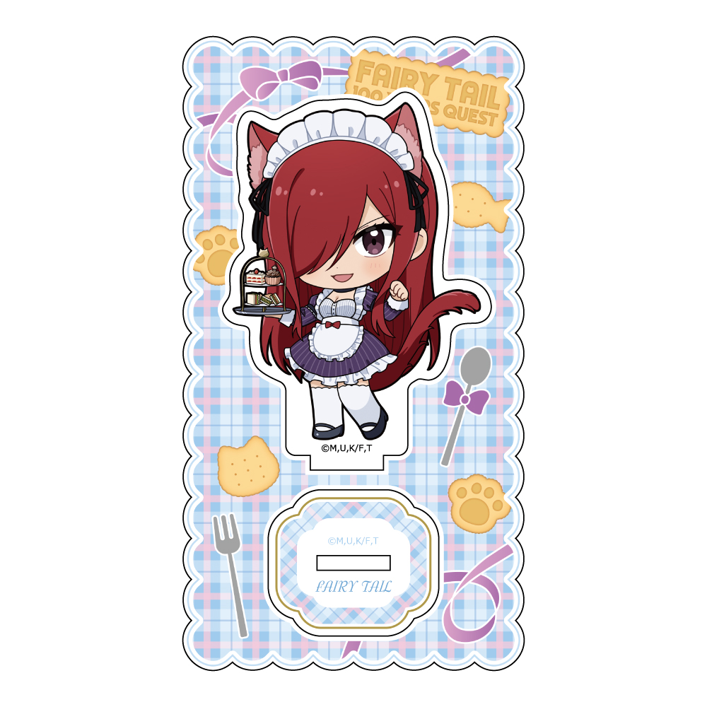 FAIRY TAIL 100年クエスト_アクリルスタンド(エルザ/猫耳給仕服)
