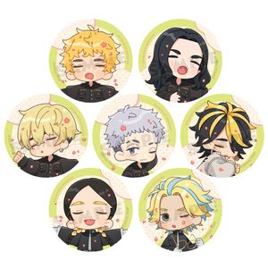 東京リベンジャーズ_トレーディング缶バッジ(お花見/Ver.A) 【BOX／7個入り】