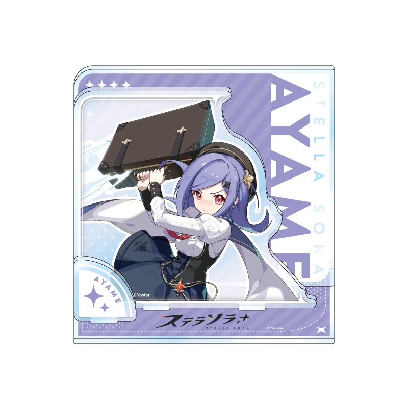 ステラソラ_ジオラマアクリルスタンド アヤメ