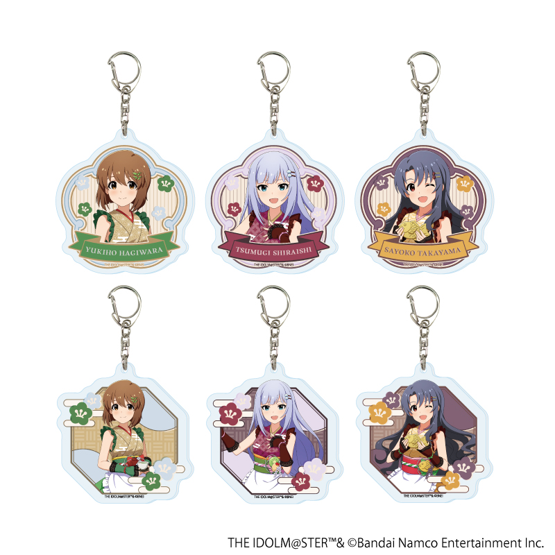 アイドルマスター ミリオンライブ！_アクリルキーホルダー08/和風喫茶ver. コンプリートセット(全6種)(描き下ろしイラスト)【コンプリートセット/6個入り】