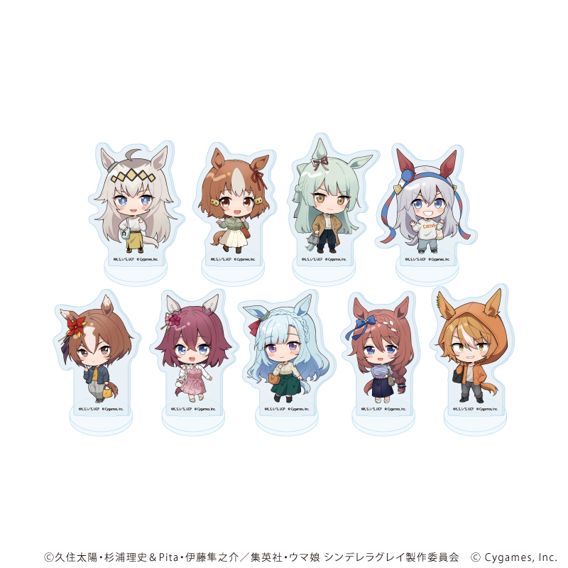 ウマ娘 シンデレラグレイ_アクリルぷちスタンド01/グルメ街道ver