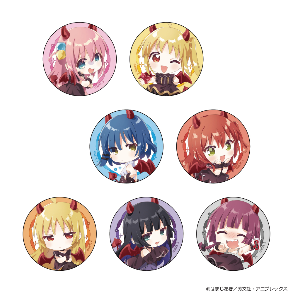 ぼっち・ざ・ろっく!_トレーディング缶バッジ(悪魔/イラスト なもり