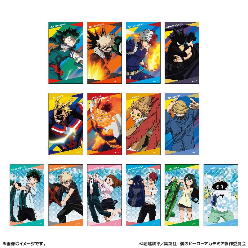 僕のヒーローアカデミア_トレーディングクリアアートカード vol3