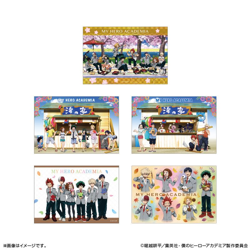 僕のヒーローアカデミア_ポストカードセットB アニメ10周年記念