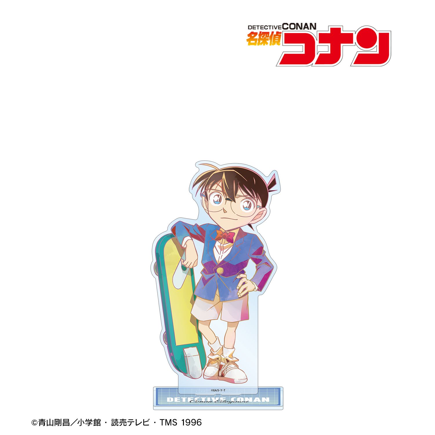 名探偵コナン_江戸川コナン Ani-Art clear label 第2弾 特大アクリルスタンド