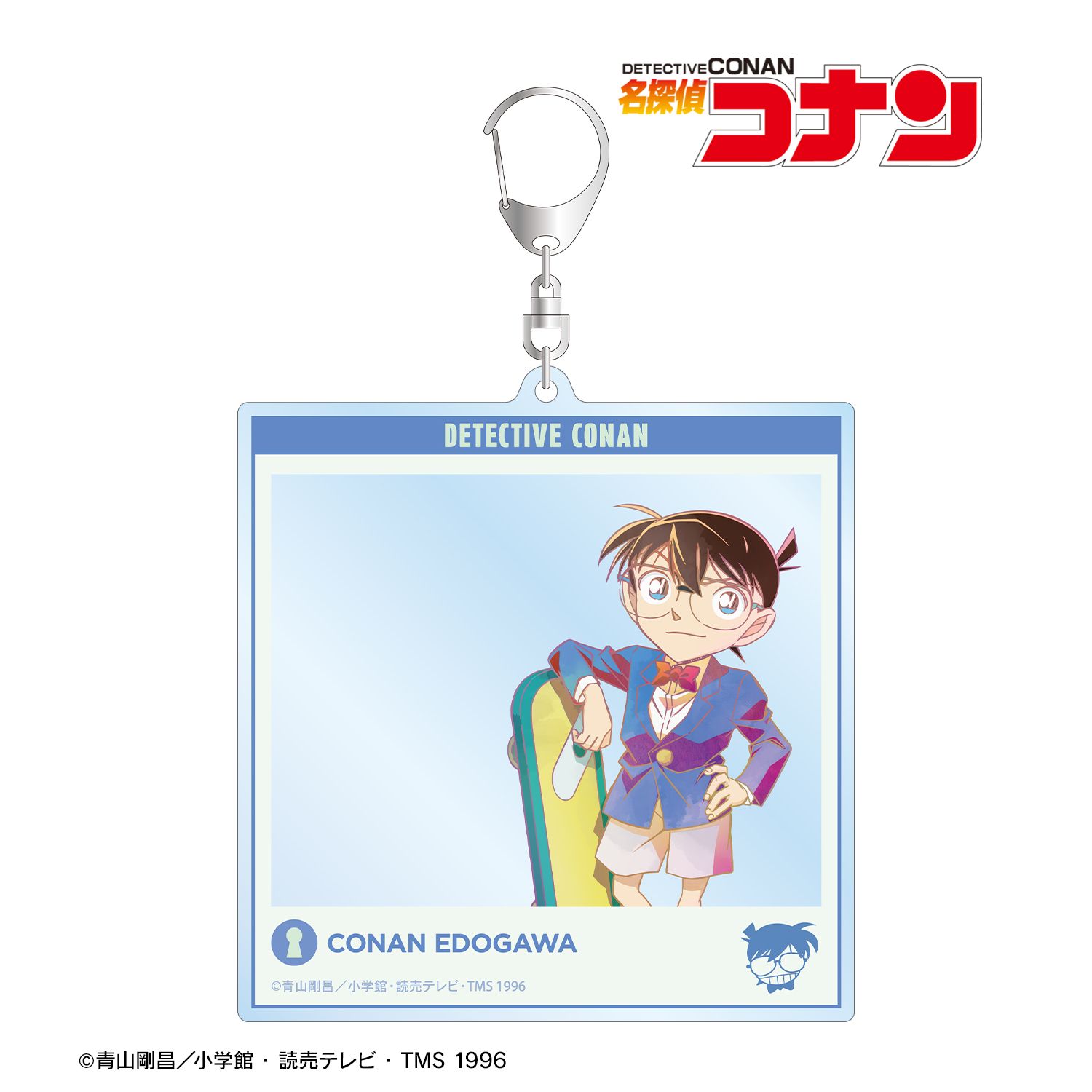名探偵コナン_江戸川コナン Ani-Art clear label 第2弾 SNS風BIGアクリルキーホルダー
