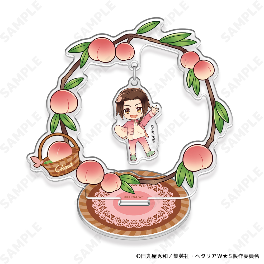 ヘタリア World☆Stars_-Fruit Party- ゆらっこアクリルスタンド 8 中国