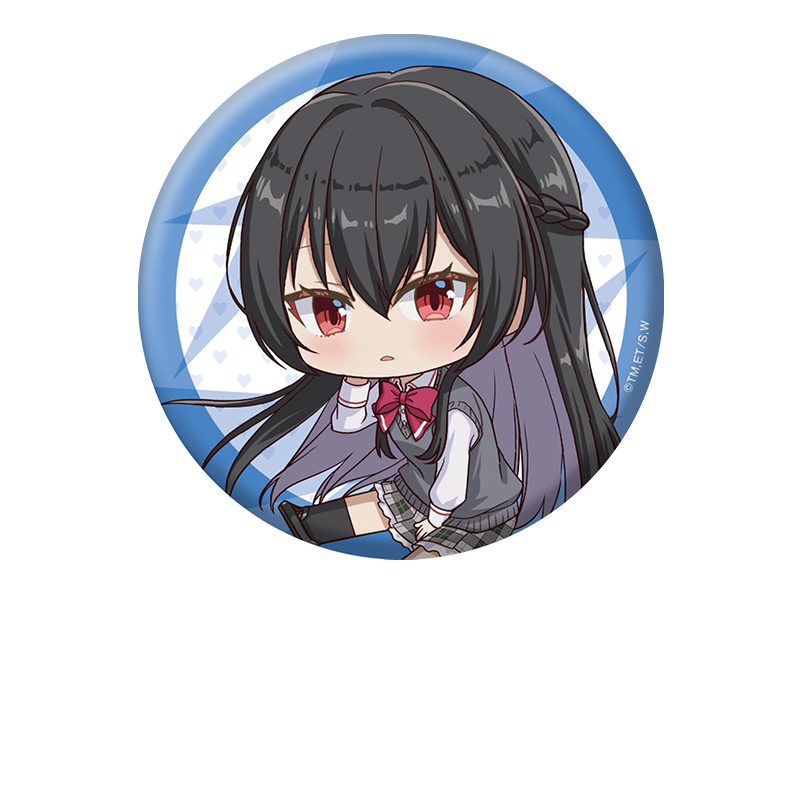 わたしが恋人になれるわけないじゃん、ムリムリ!（※ムリじゃなかった!?）_ぺたん娘缶バッジ 琴 紗月