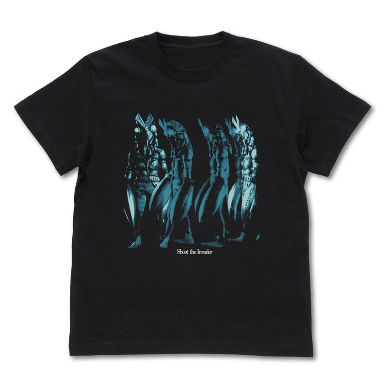 ウルトラマン_XLサイズ_バルタン星人 蓄光Tシャツ/BLACK | ウルトラ