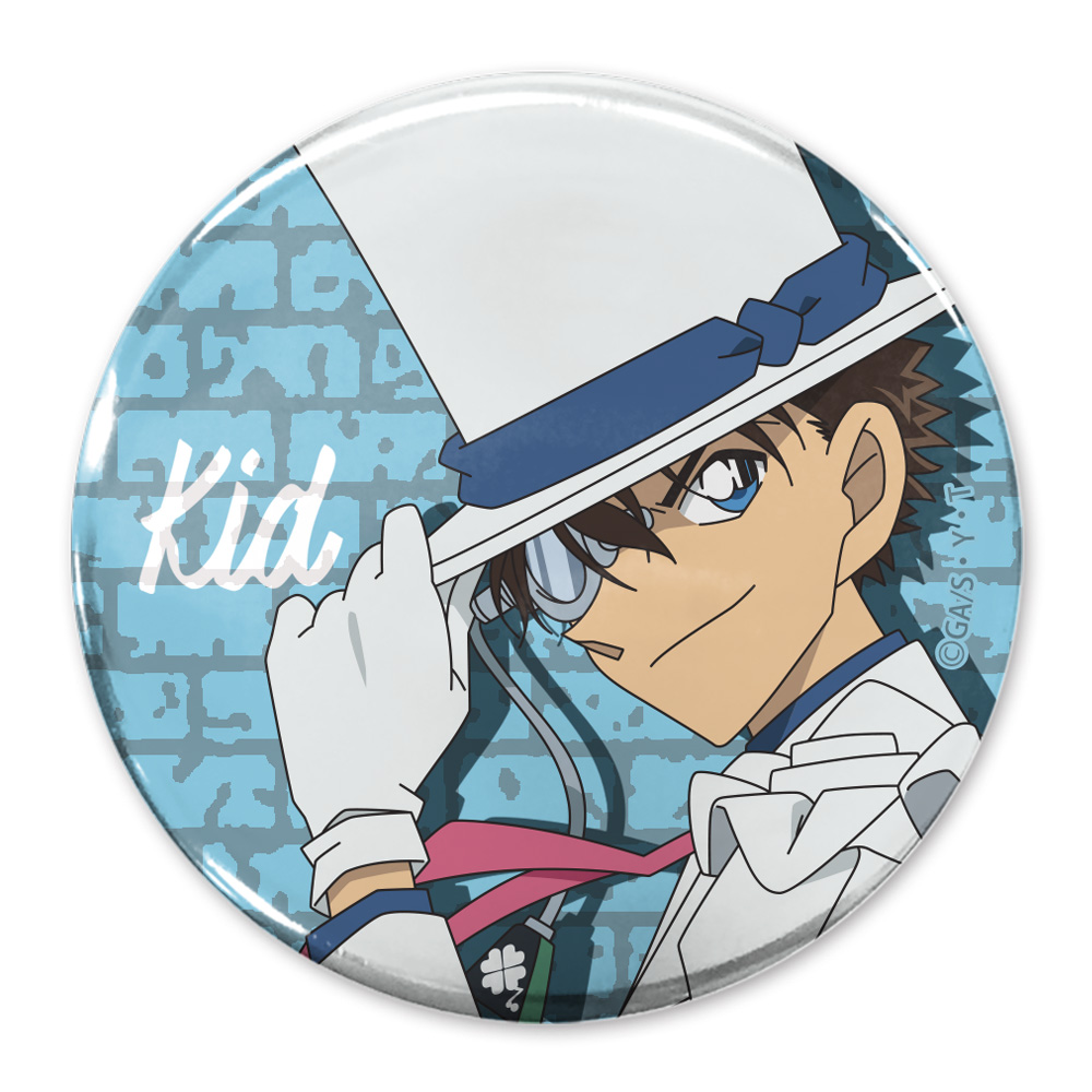 名探偵コナン_怪盗キッド 65mm缶バッジ | 名探偵コナン公式グッズ