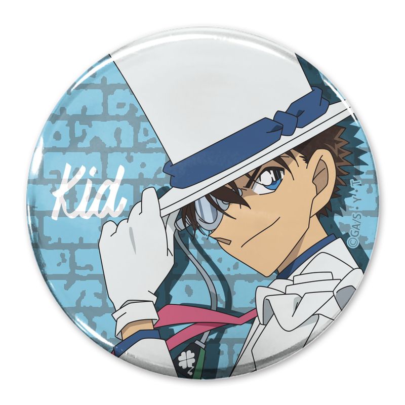 名探偵コナン_怪盗キッド 65mm缶バッジ | 名探偵コナン公式グッズ