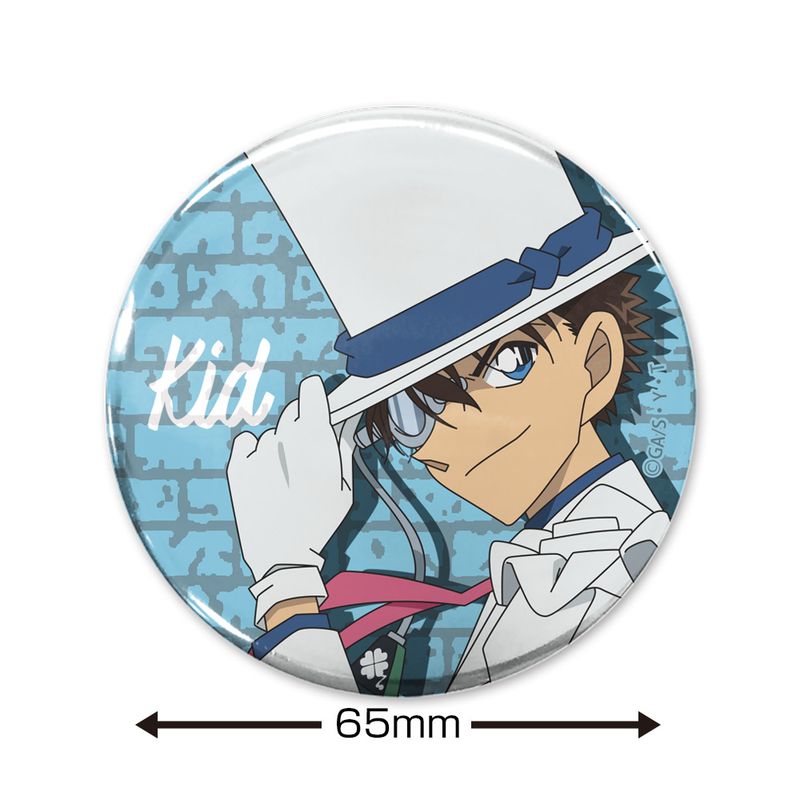 名探偵コナン_怪盗キッド 65mm缶バッジ | 名探偵コナン公式グッズ