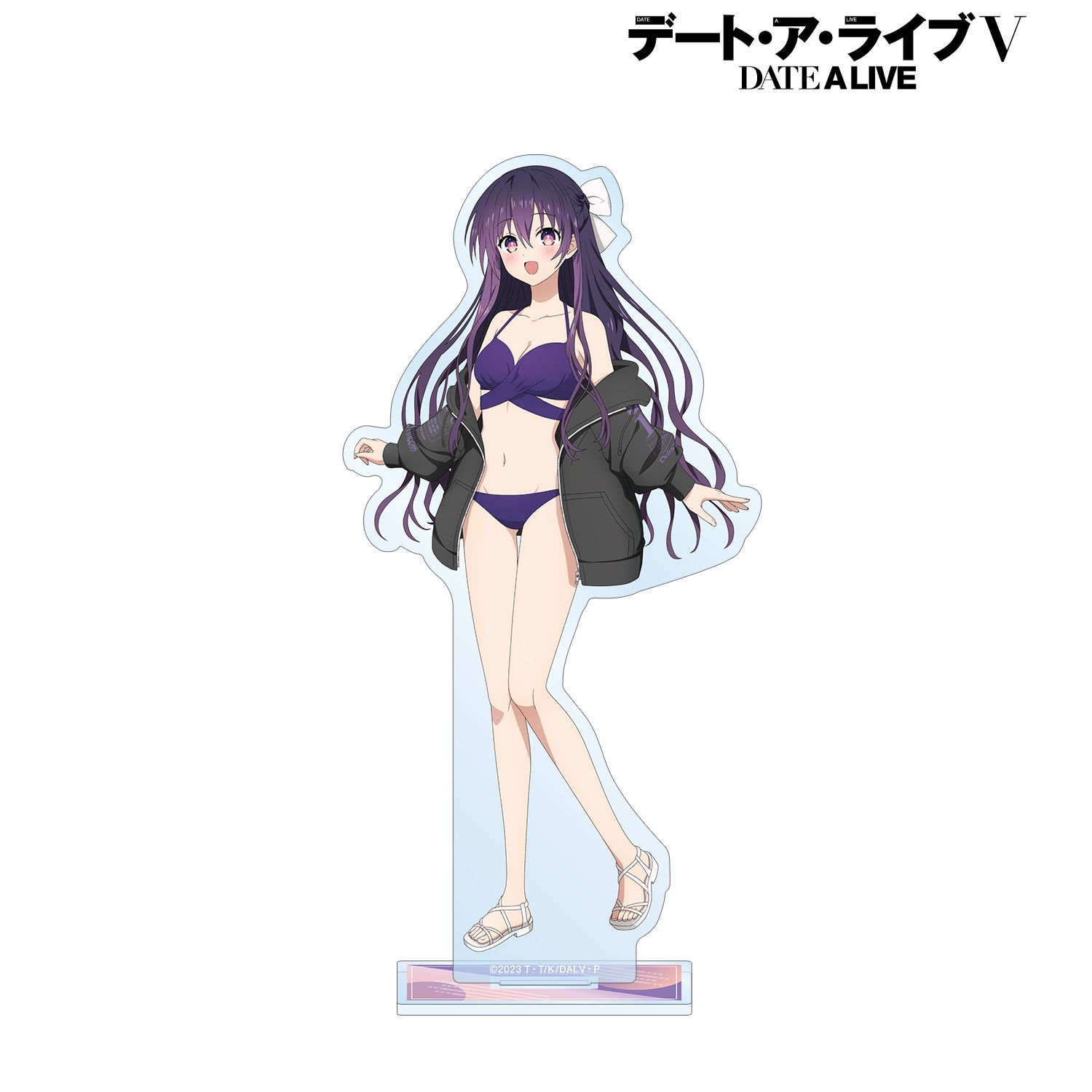 デート・ア・ライブV_描き下ろし 夜刀神十香 ビーチデートver. BIGアクリルスタンド