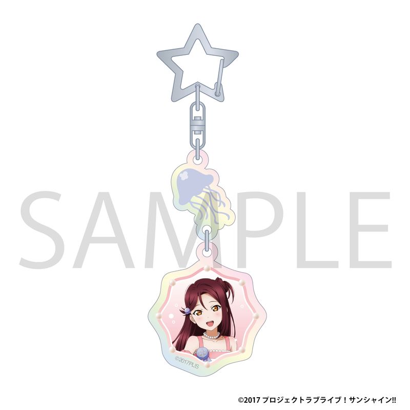 ラブライブ！サンシャイン!!_オーロラアクリルキーホルダー／桜内 梨子
