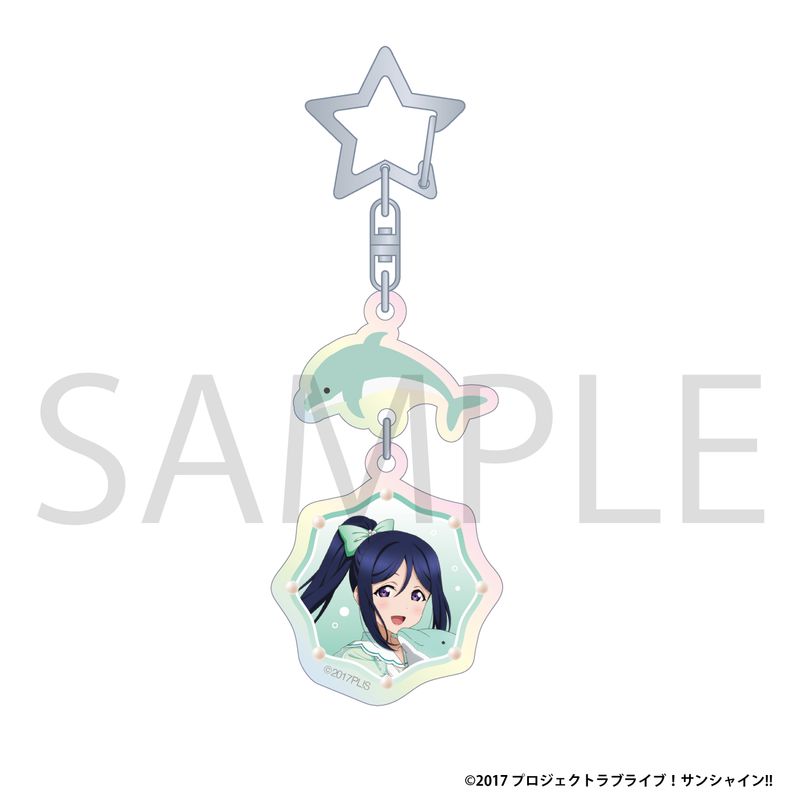 ラブライブ！サンシャイン!!_オーロラアクリルキーホルダー／松浦 果南