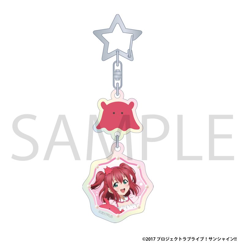 ラブライブ！サンシャイン!!_オーロラアクリルキーホルダー／黒澤