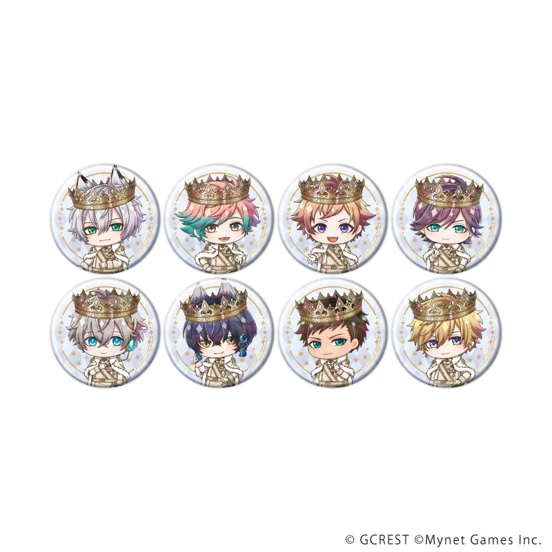 夢王国と眠れる100人の王子様_(57mm)_ホログラム缶バッジ22