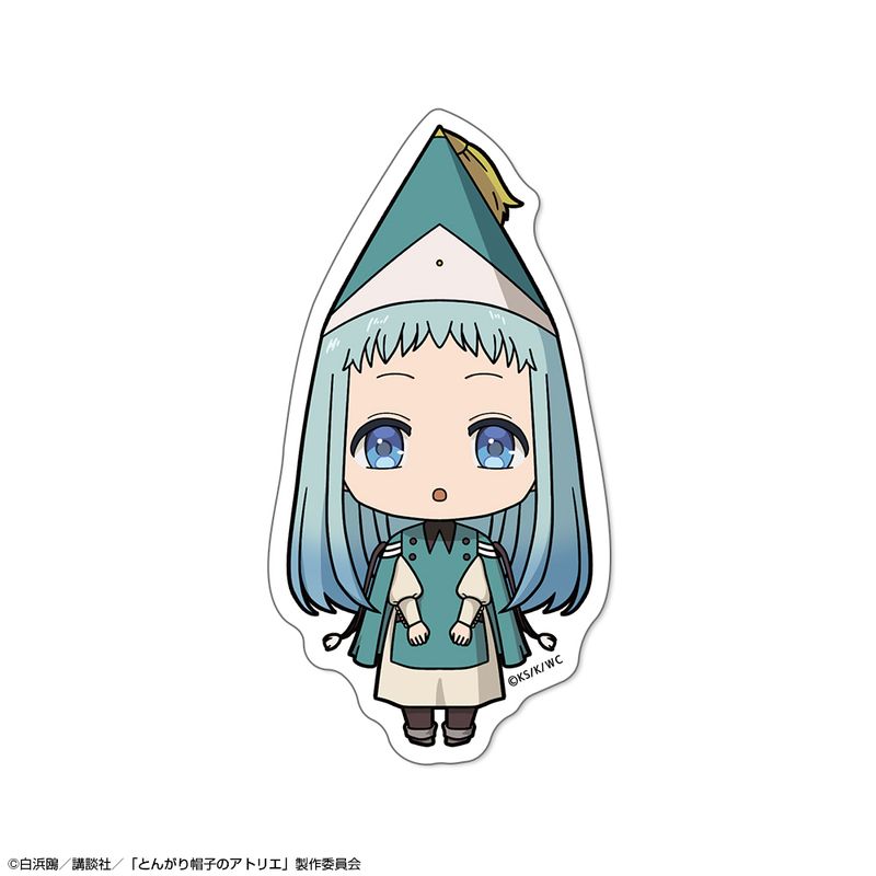 とんがり帽子のアトリエ_ミニステッカー デザイン05(リチェ/ちびキャラ