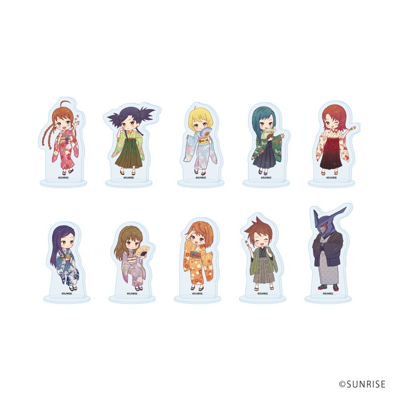 舞-乙HiME_アクリルぷちスタンド01/コンプリートセット(全10種)(レトロアートイラスト)【コンプリートセット／10個入り】