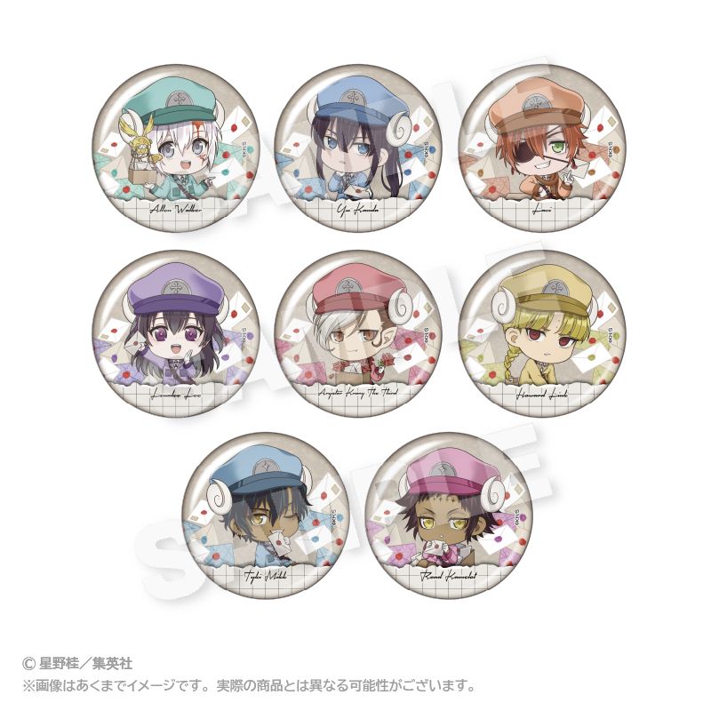 D.Gray-man_トレーディングおとどけメェる缶バッジ 【BOX／8個入り